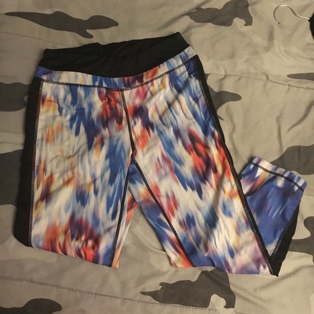 Colorful Capri Leggings